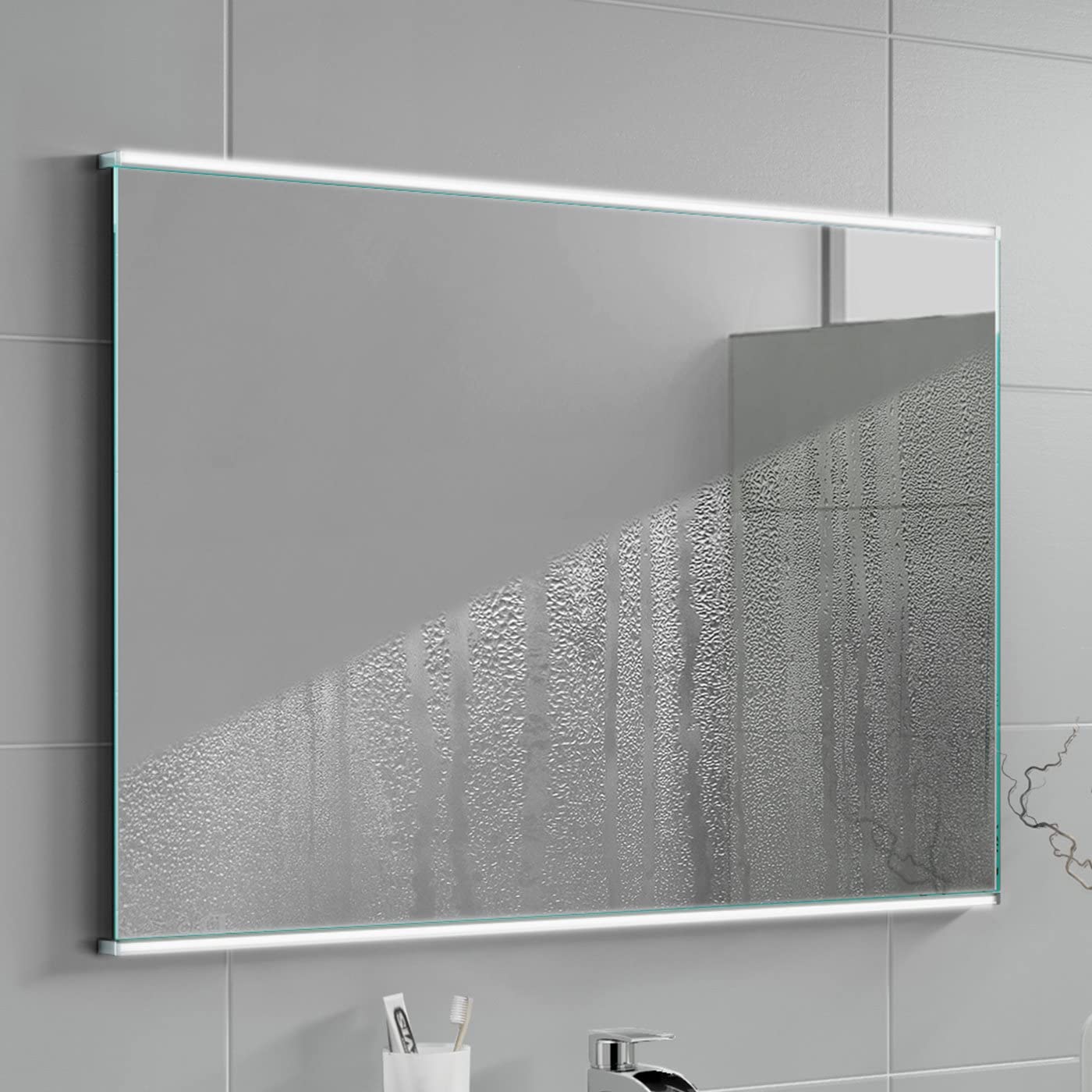 Nebula Infrared Sensor LED Illuminated Mirror with Demister