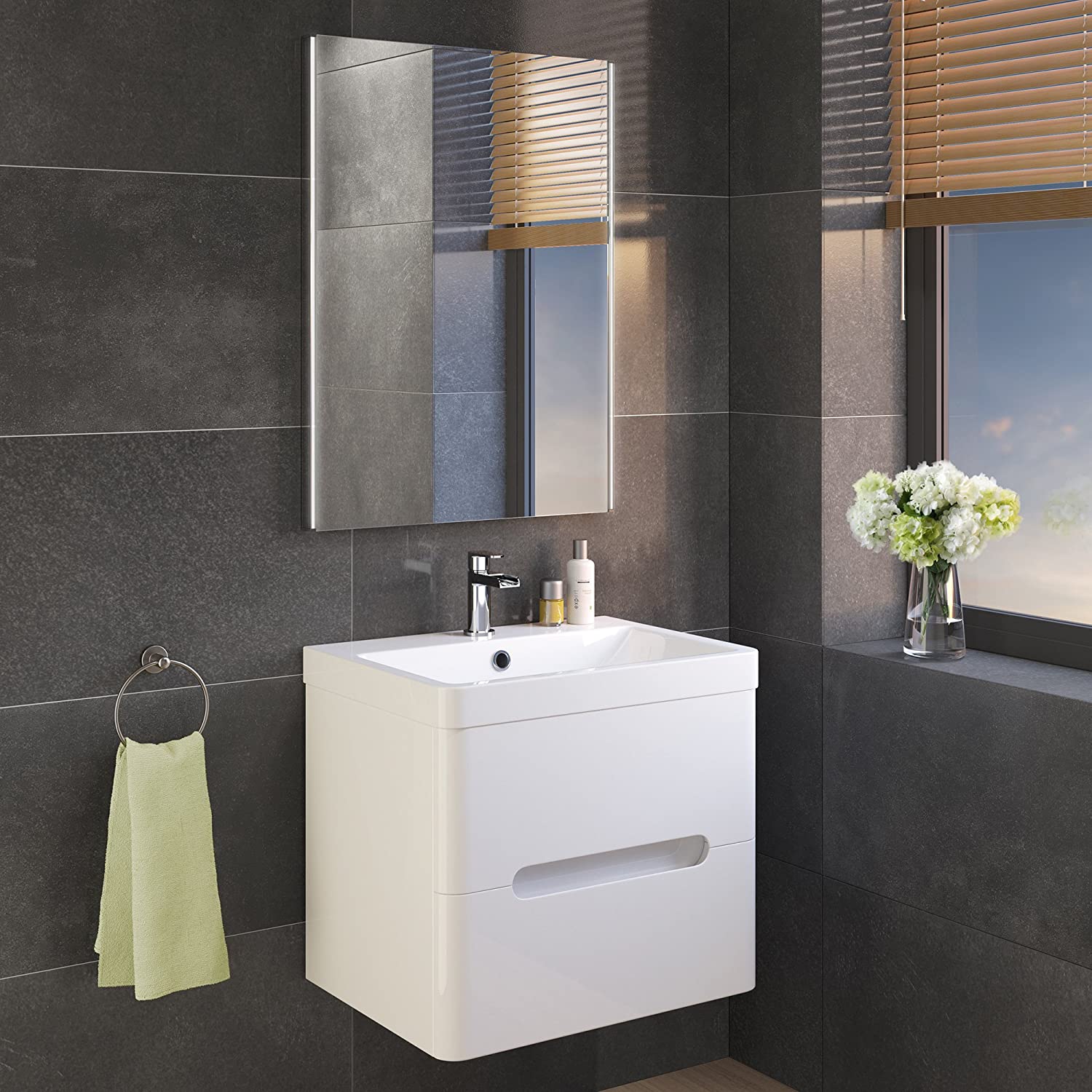 Nebula Infrared Sensor LED Illuminated Mirror with Demister
