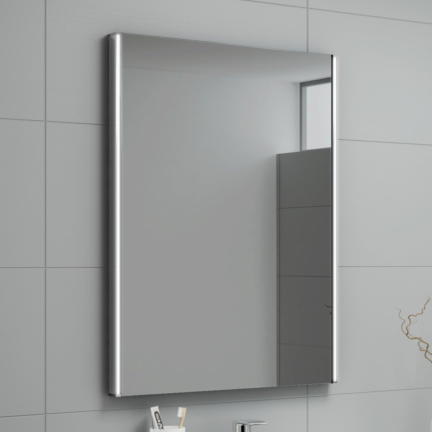 Nebula Infrared Sensor LED Illuminated Mirror with Demister