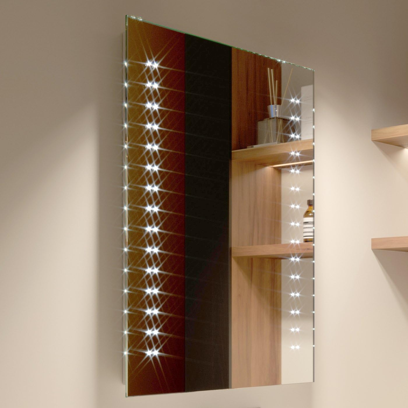 Vega LED Illuminated Rectangular Mirror