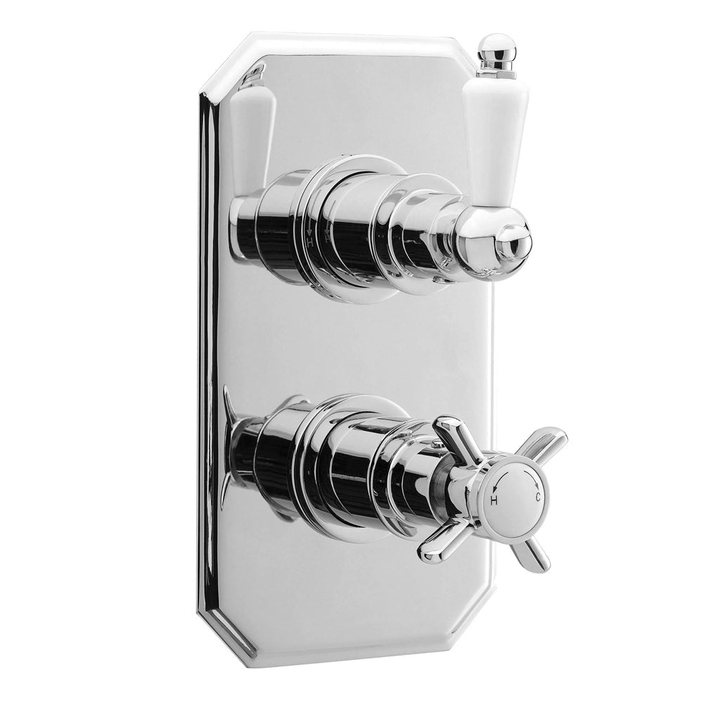 Maria 1 Outlet Thermostatic Concealed Shower Valve - Chrome