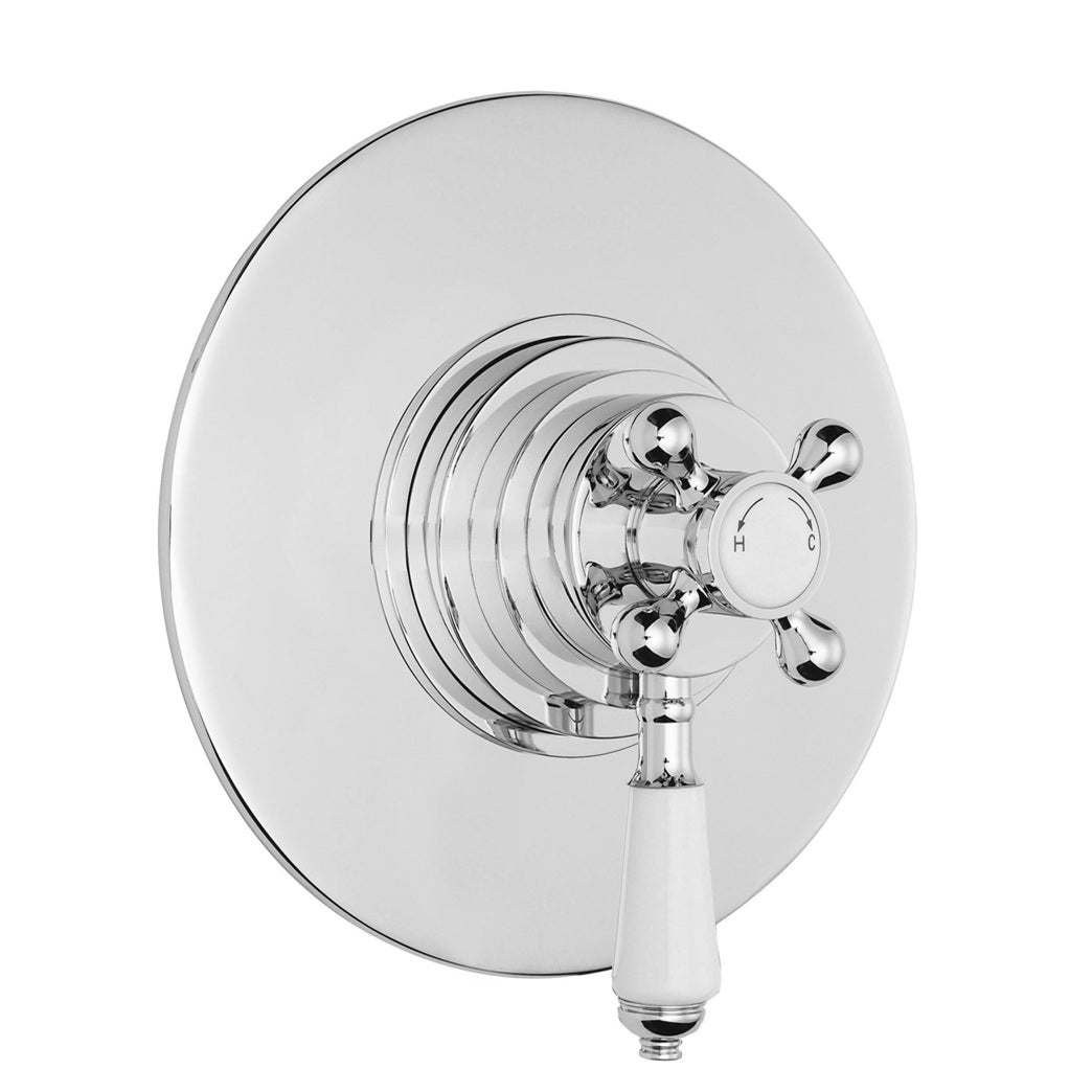 Classique 1 Outlet Thermostatic Concealed Shower Valve - Chrome