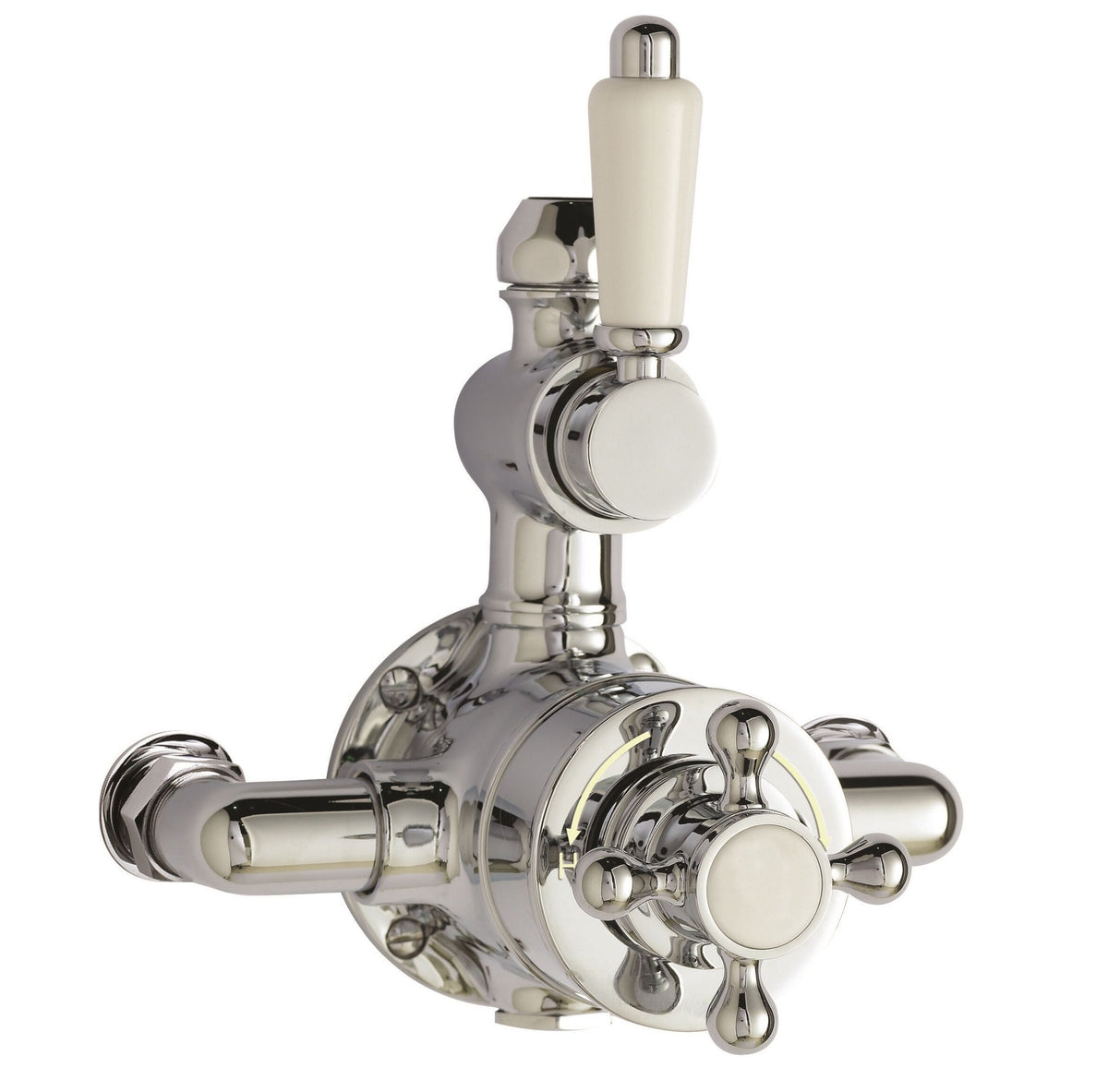 Classique Round 1 Outlet Exposed Thermostatic Shower Valve - Chrome
