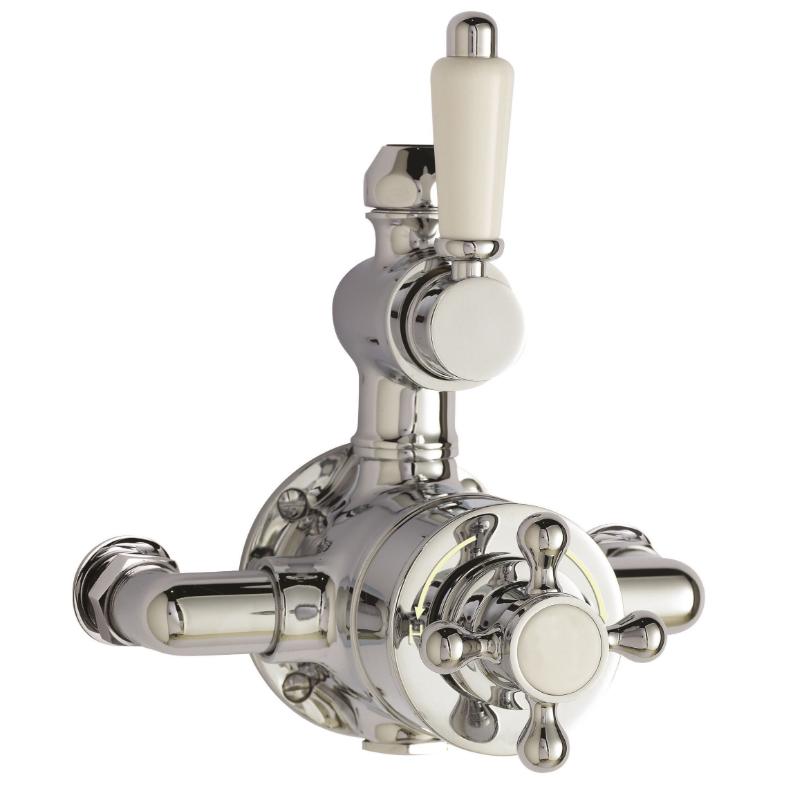 Classique Round 1 Outlet Exposed Thermostatic Shower Valve - Chrome