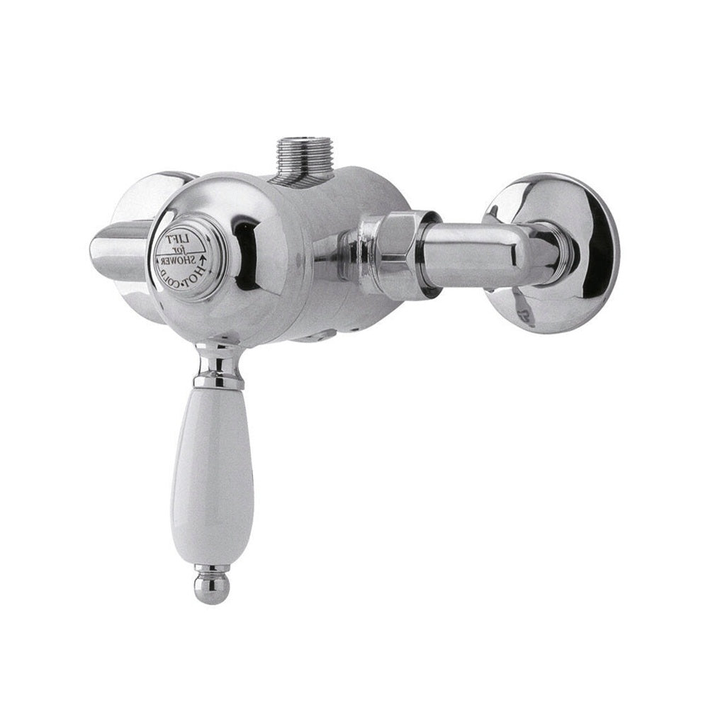Logic 1 Outlet Exposed Shower Valve - Chrome