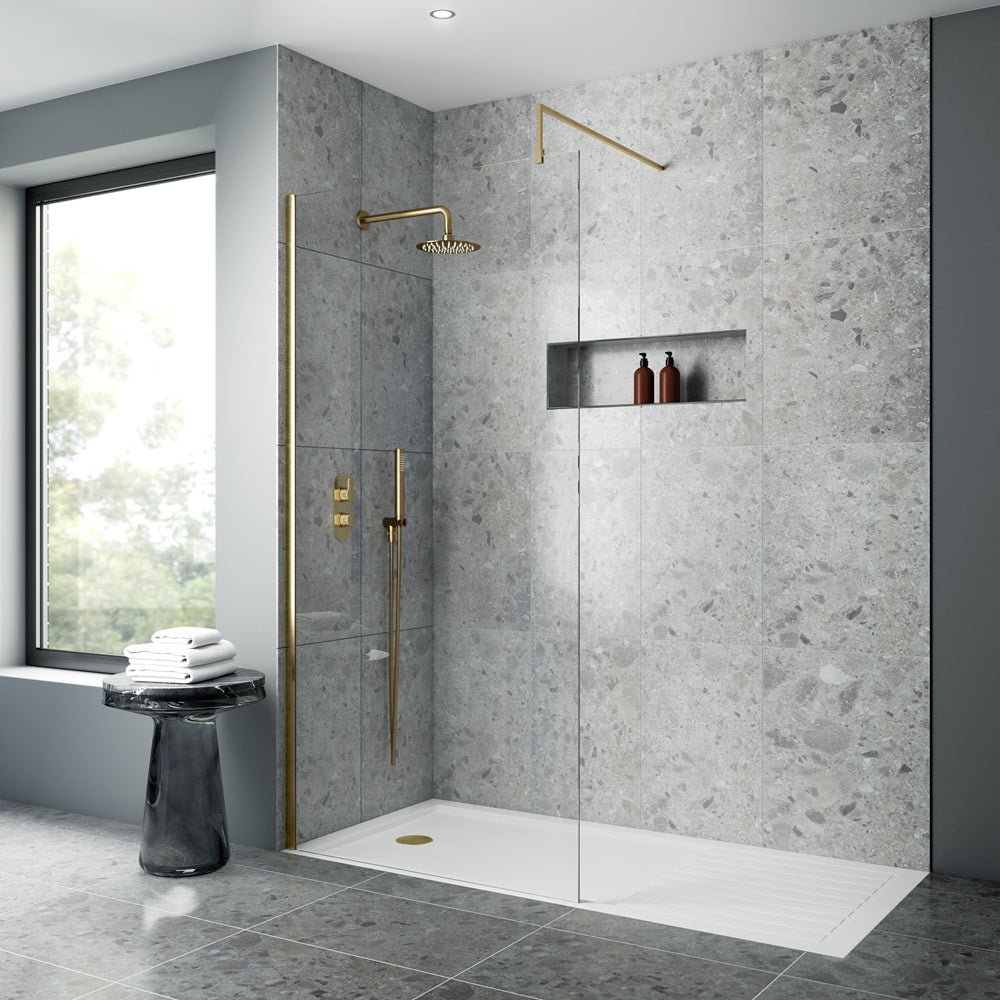 Clifton Round Fixed Shower Head - 200mm