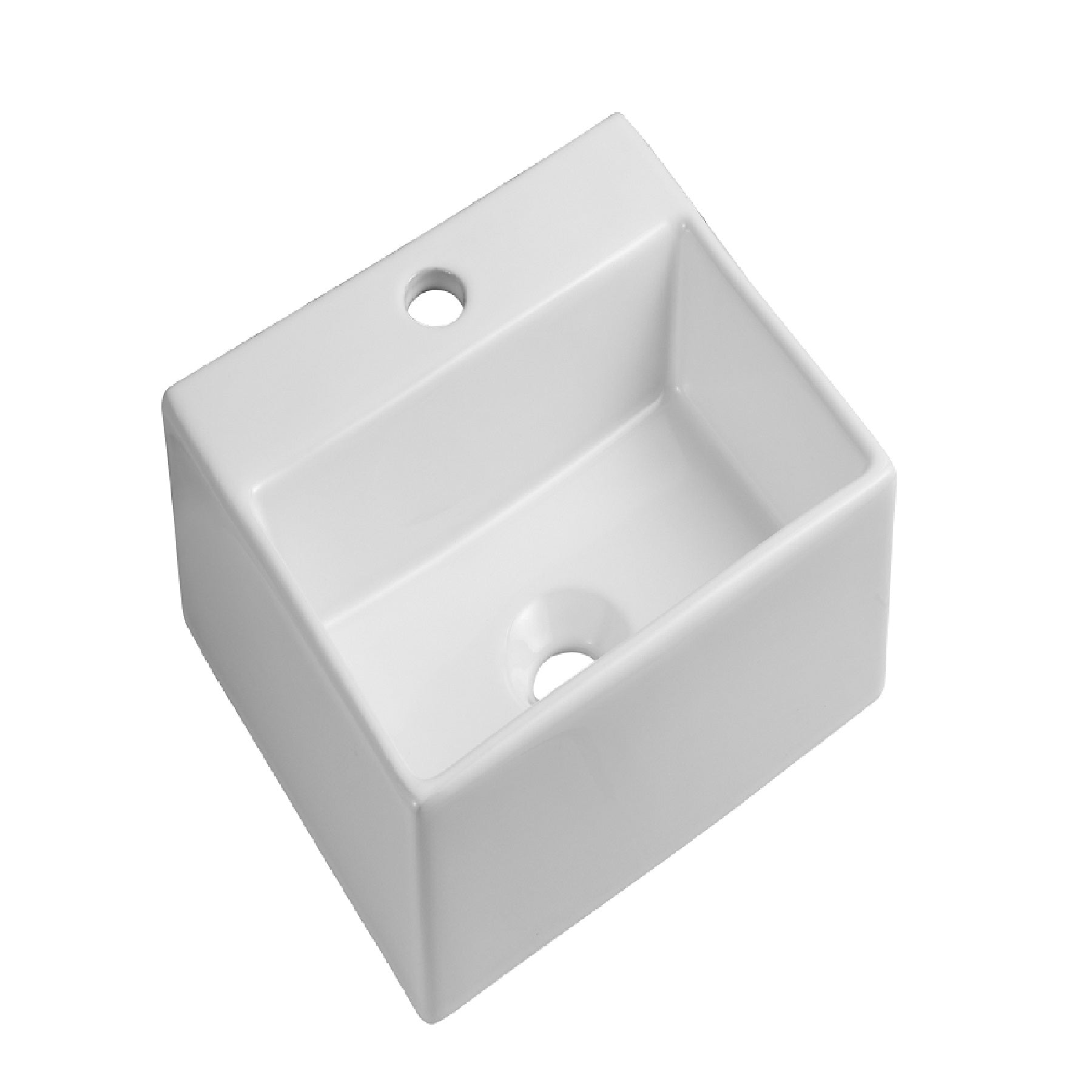 Naples Close Coupled Toilet And Cloakroom Wall Hung Basin Suit - White