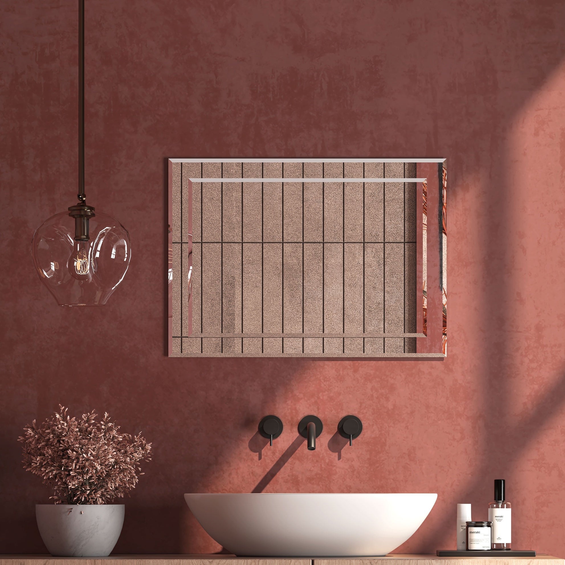 Sienna Frameless Designer Non Illumonated Mirror