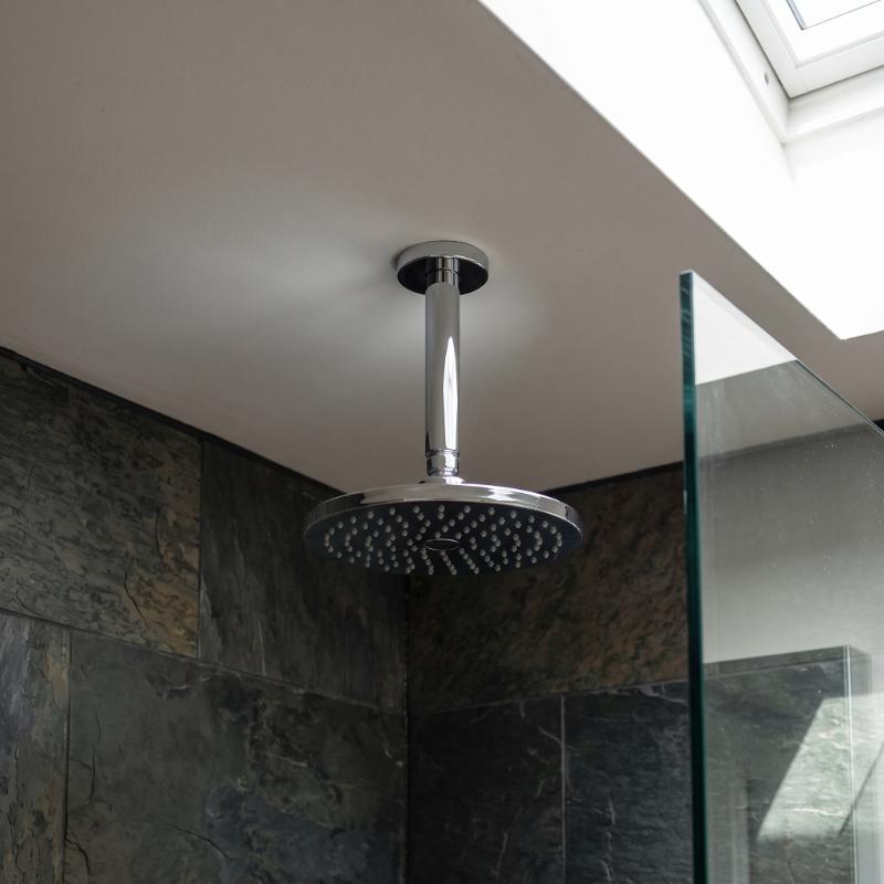 Cora Round Ceiling Mounted Shower Arm - 160mm Long