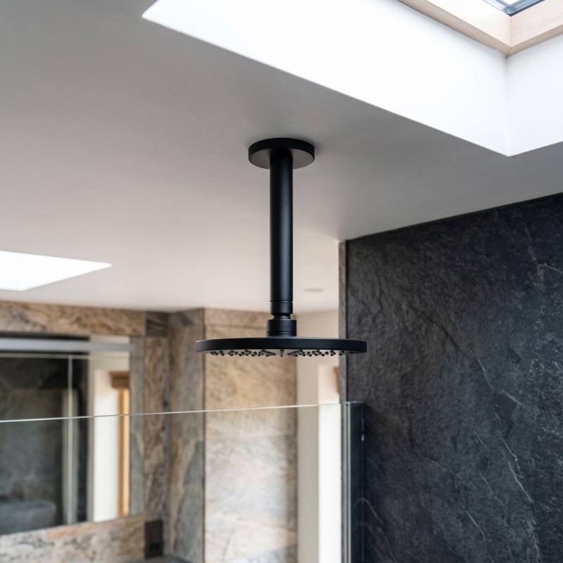Cora Round Ceiling Mounted Shower Arm - 160mm Long