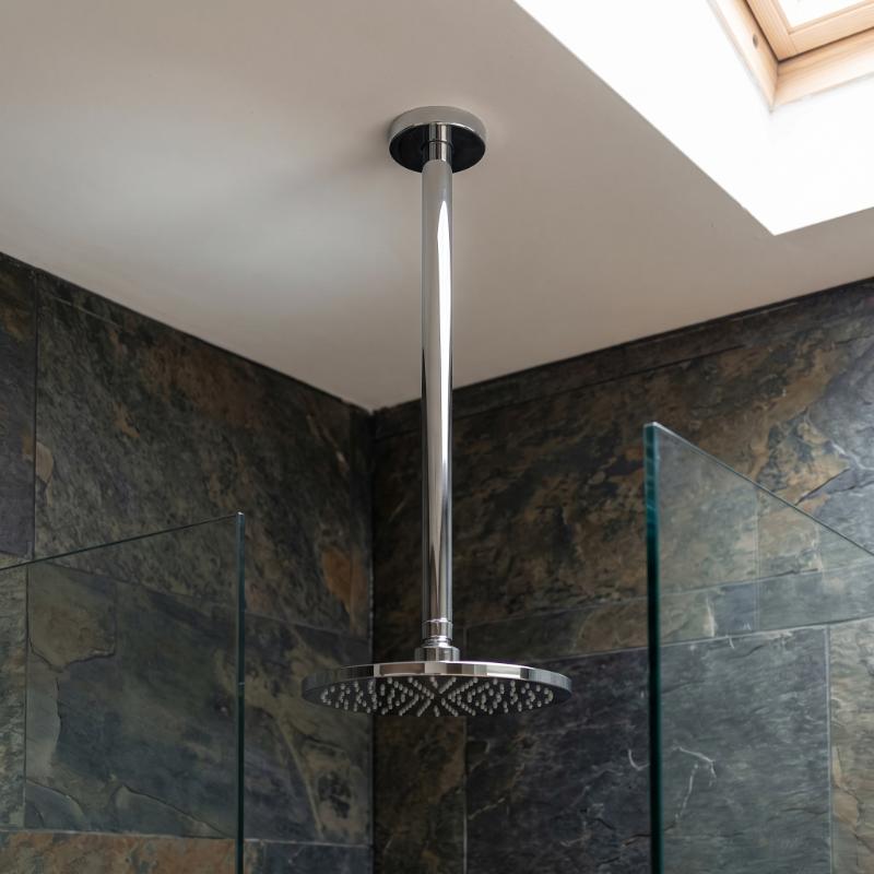 Cora Round Ceiling Mounted Shower Arm - 310mm Long