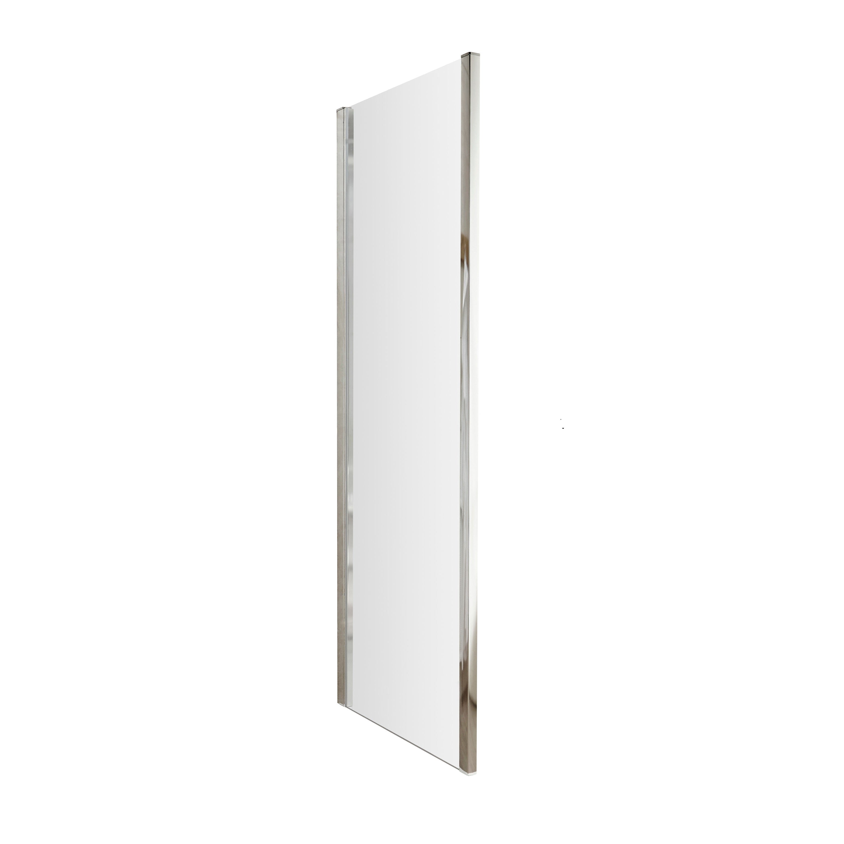 Nuda 6mm Glass Side Panel - Chrome