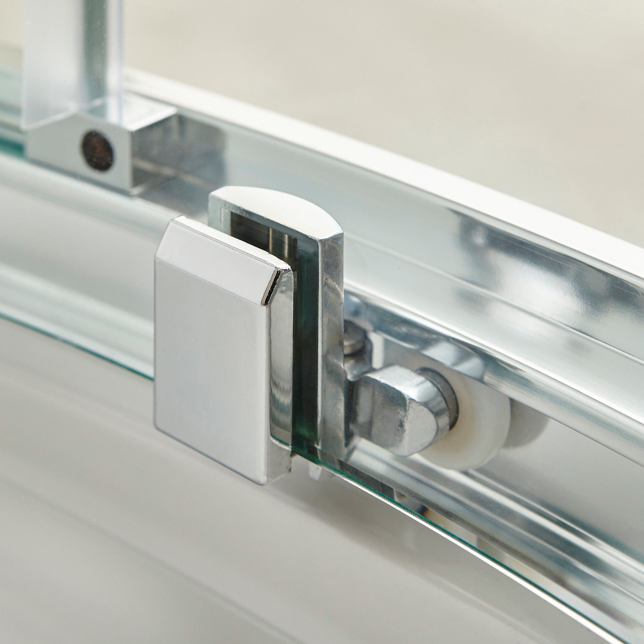 Nuda 6mm Glass Single Entry Quadrant Shower Enclosure - Chrome