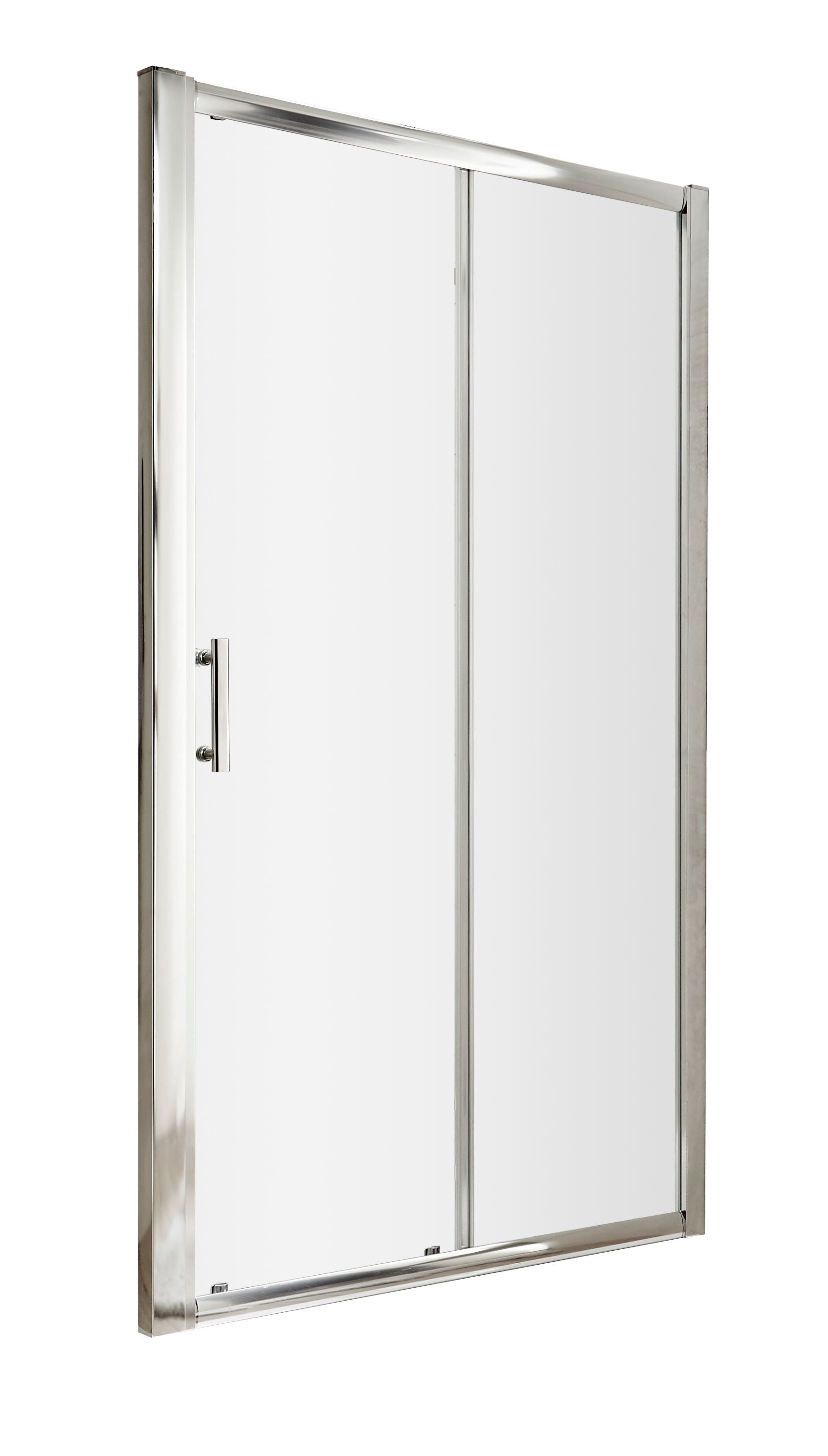 Nuda 6mm Glass Sliding Shower Door Enclosure - Chrome
