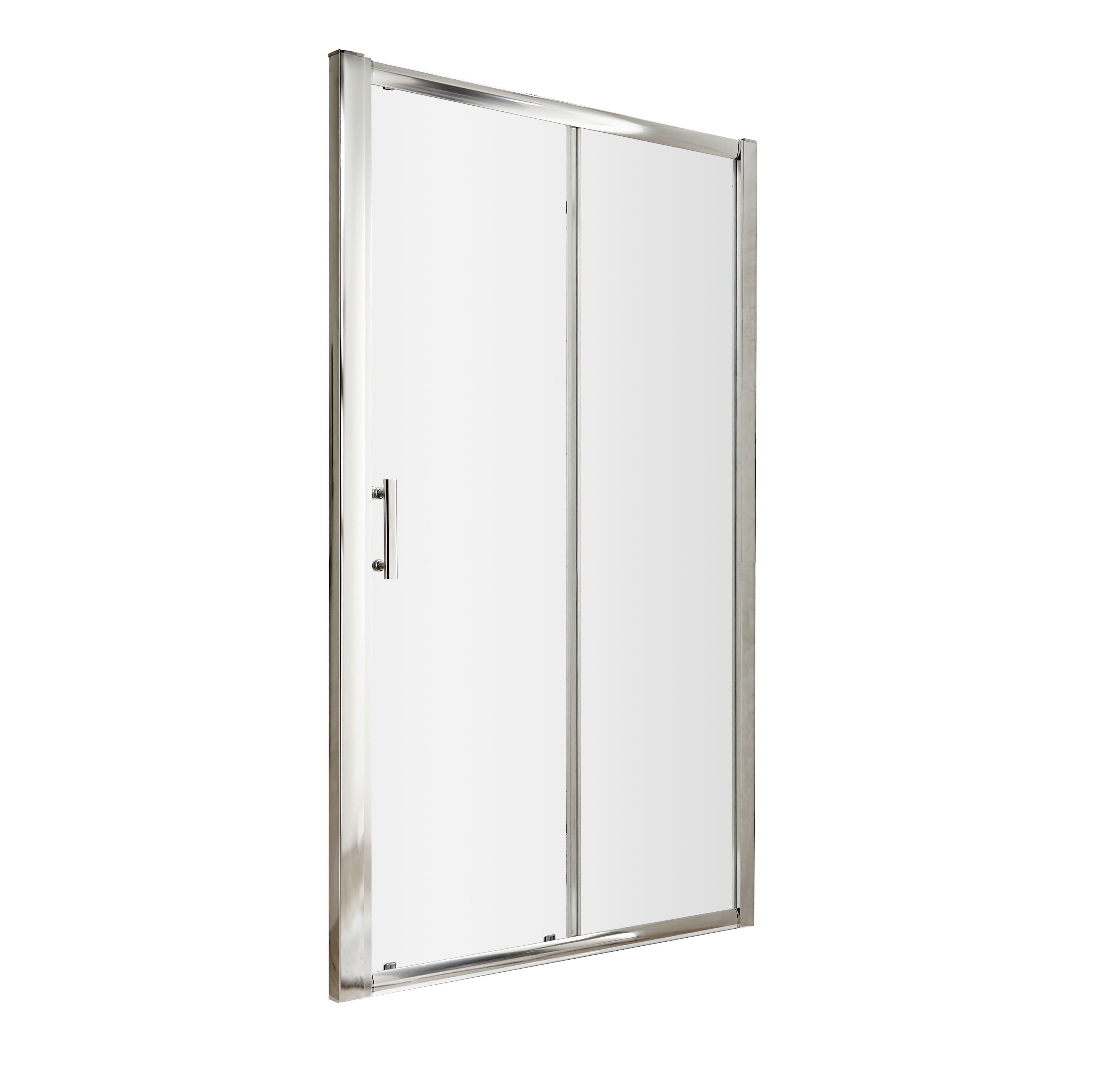 Nuda 6mm Glass Sliding Shower Door Enclosure - Chrome