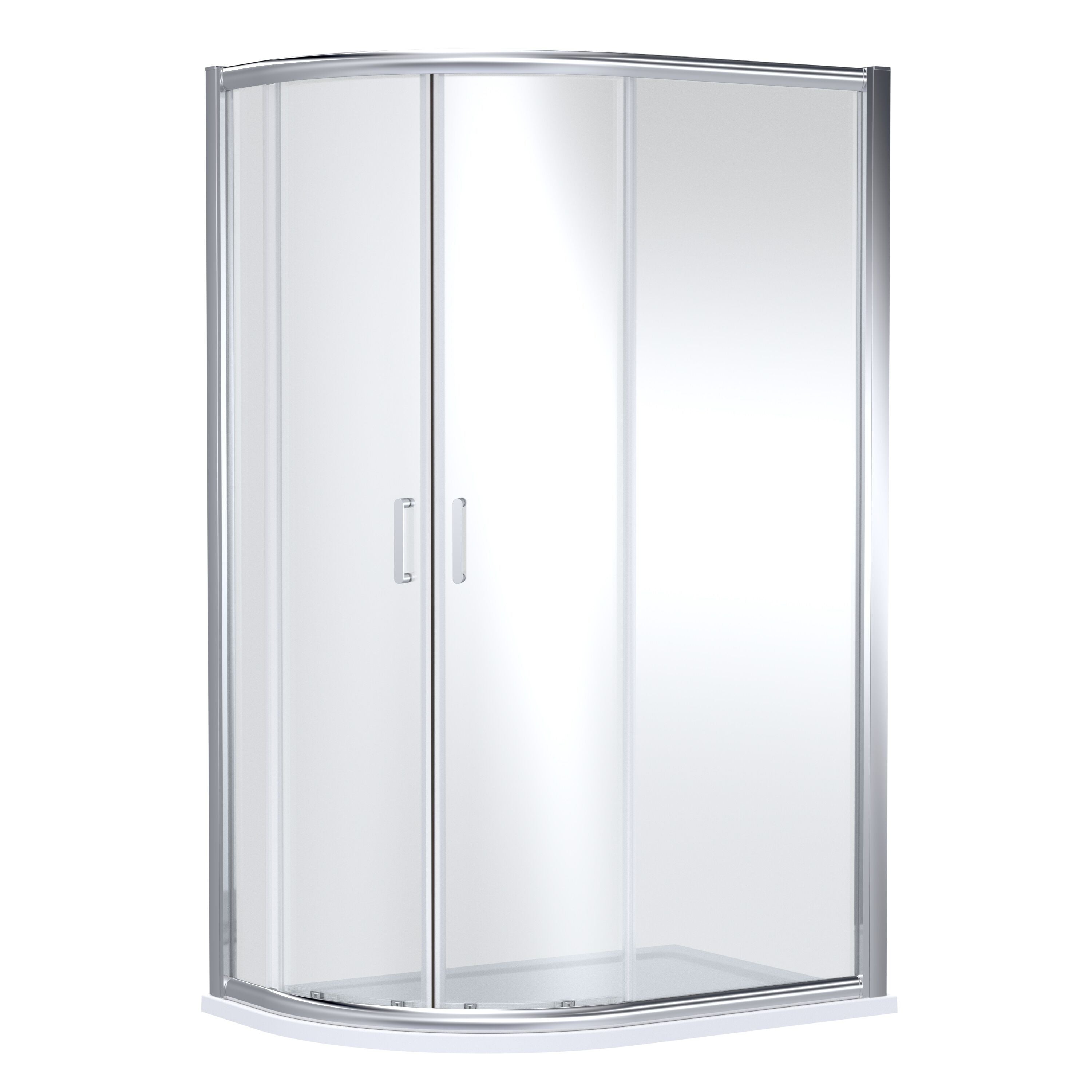 Forge 8mm Glass Offset Quadrant Shower Enclosure