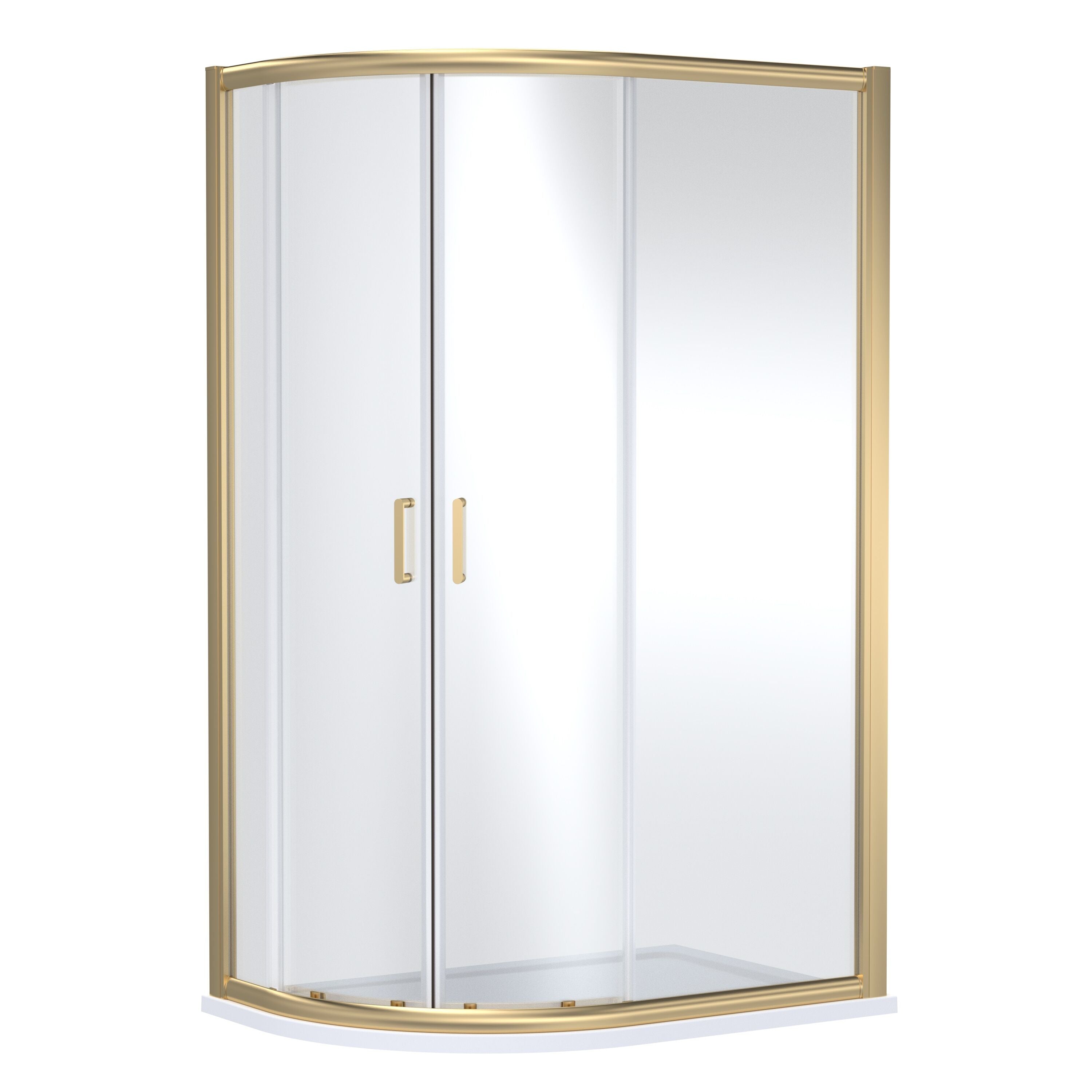Forge 8mm Glass Offset Quadrant Shower Enclosure