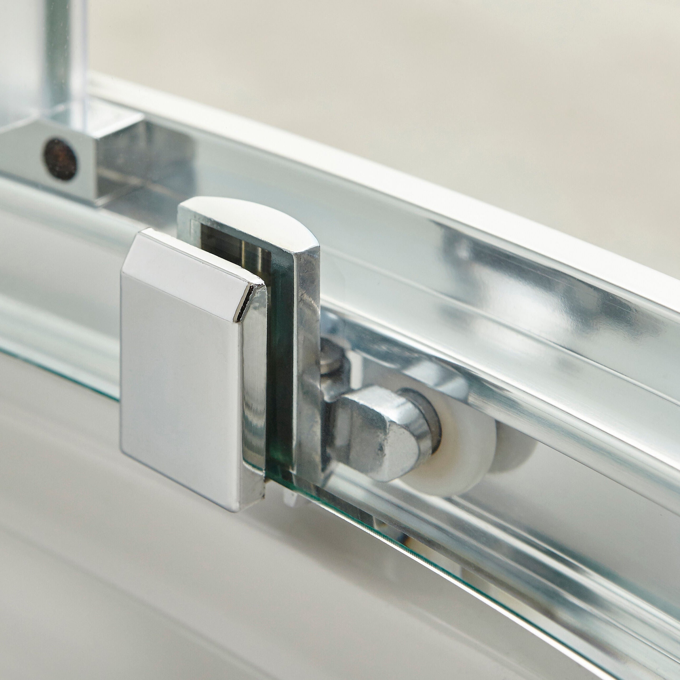 Nuda 6 mm Glass Quadrant Shower Door Enclosure - Chrome
