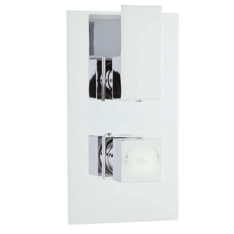 Modus 2 Outlet Concealed Shower Valve With Diverter - Chrome