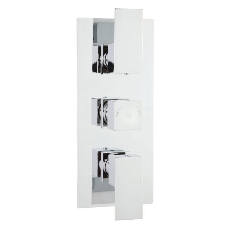Modus 2 Outlet Thermostatic Concealed Shower Valve - Chrome