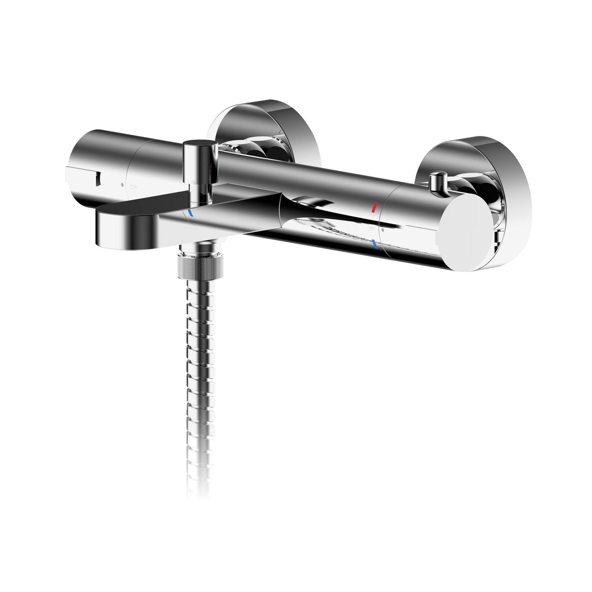 Atlas Thermostatic Bath Shower Mixer Tap - Chrome