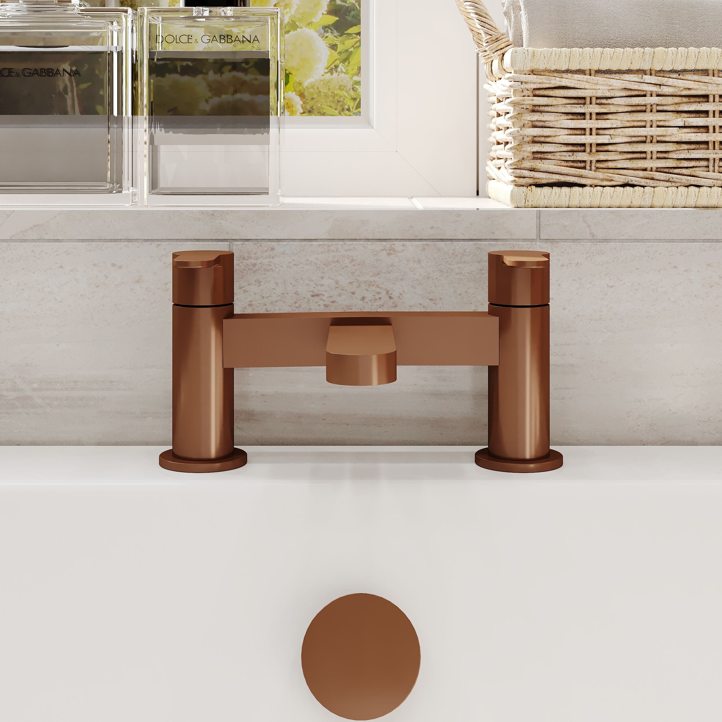 Astor Deck Mounted Bath Filler Tap