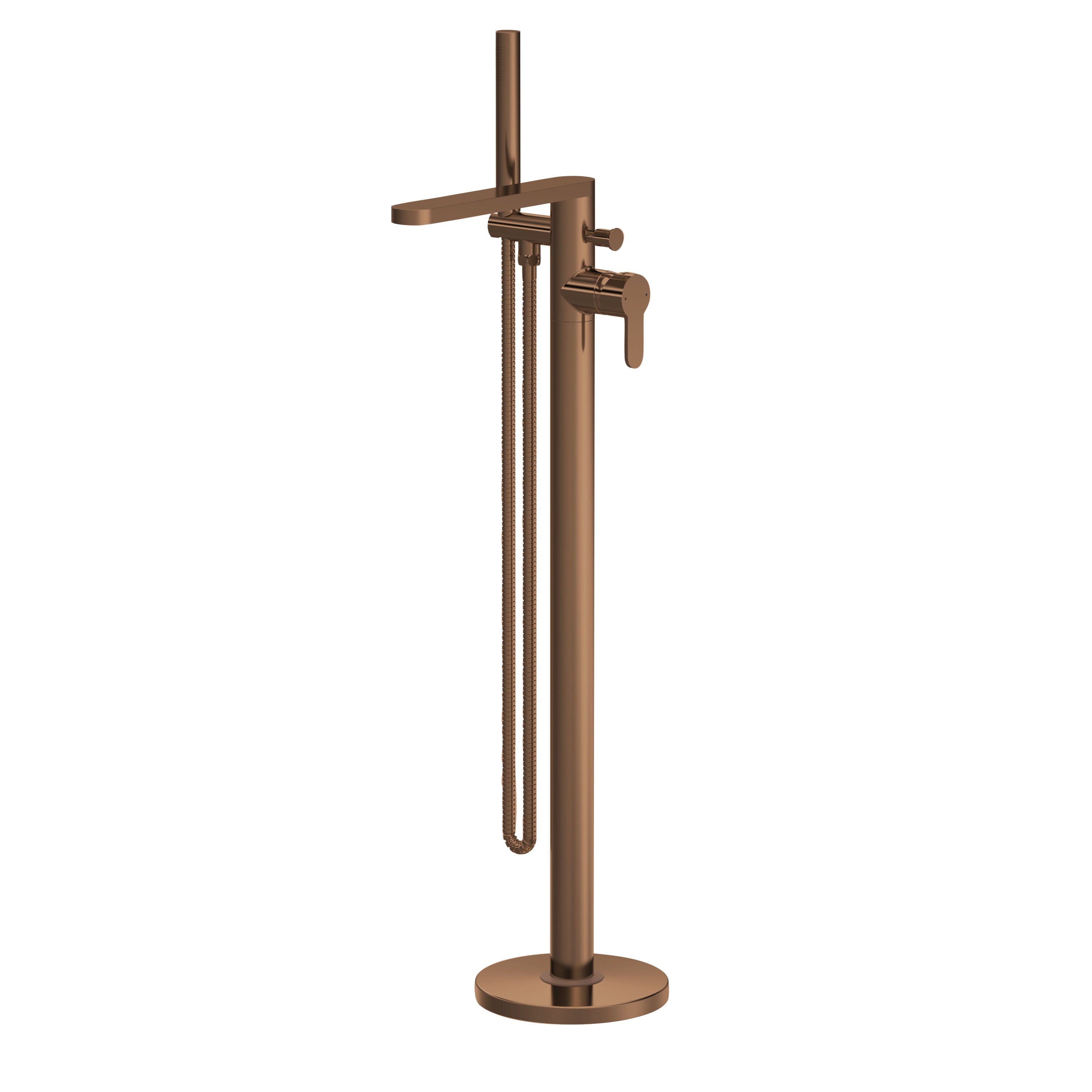Astor Floor Mounted Bath Shower Mixer Tap With Handset