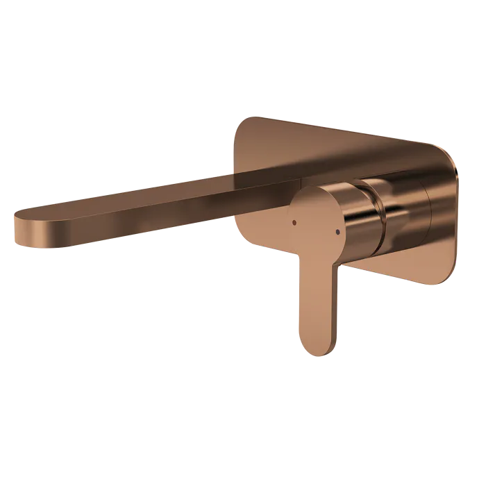 Astor 2 Hole Wall Mounted Basin Mixer Tap With Plate