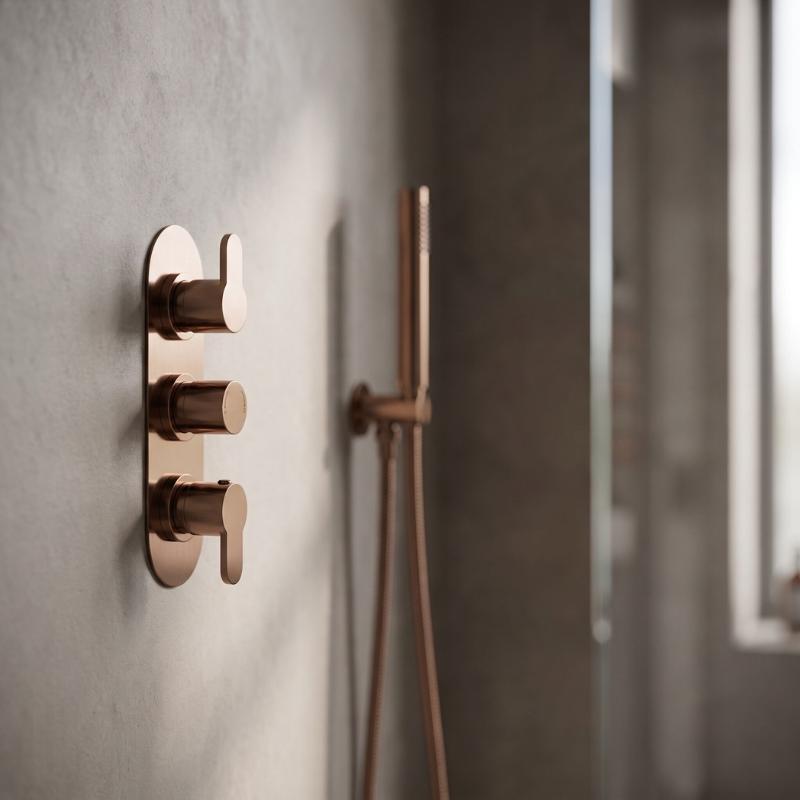 Astor Thermostatic 2 Outlet Concealed Shower Valve