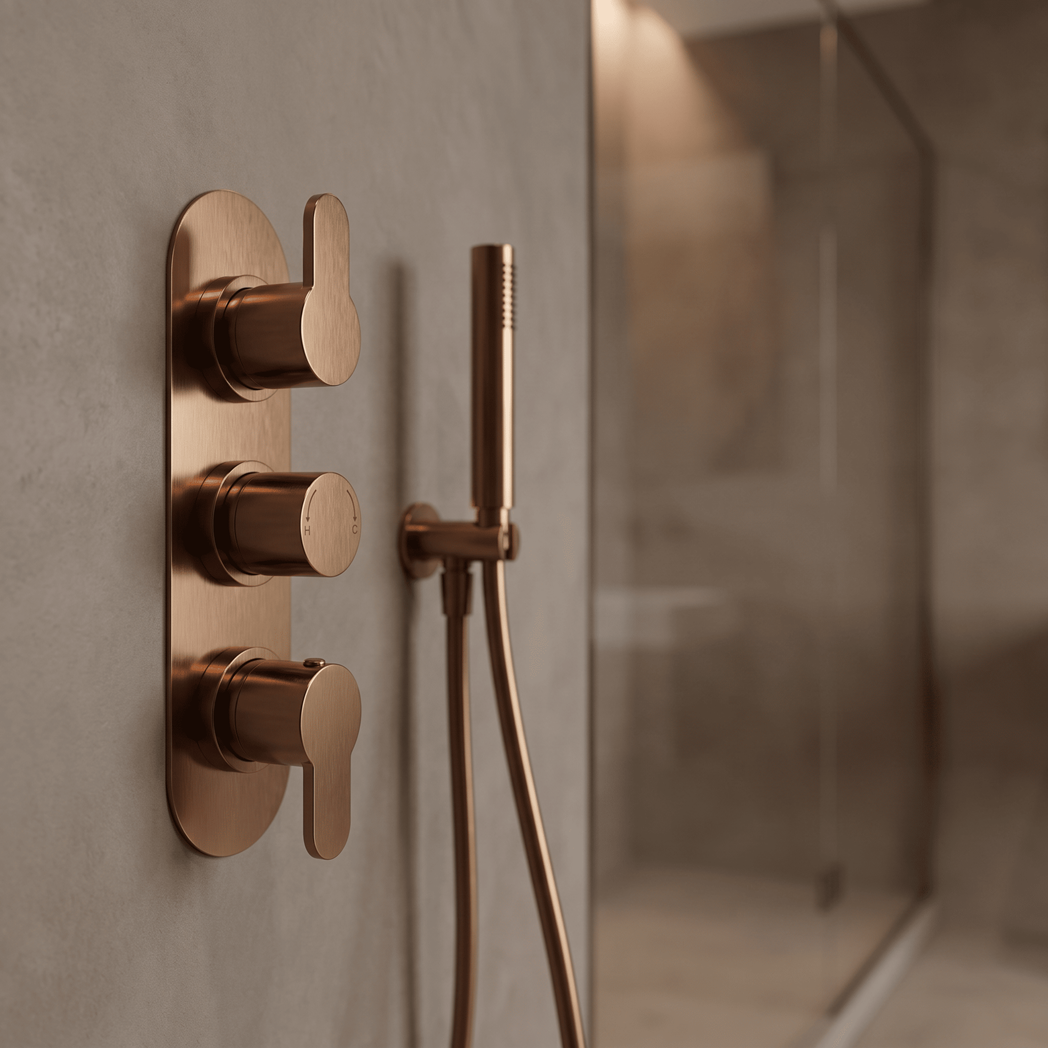 Astor Thermostatic 2 Outlet Concealed Shower Valve