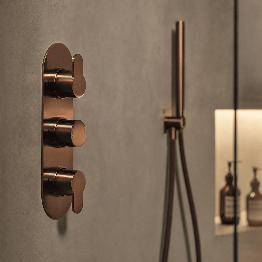 Astor Thermostatic 2 Outlet Concealed Shower Valve