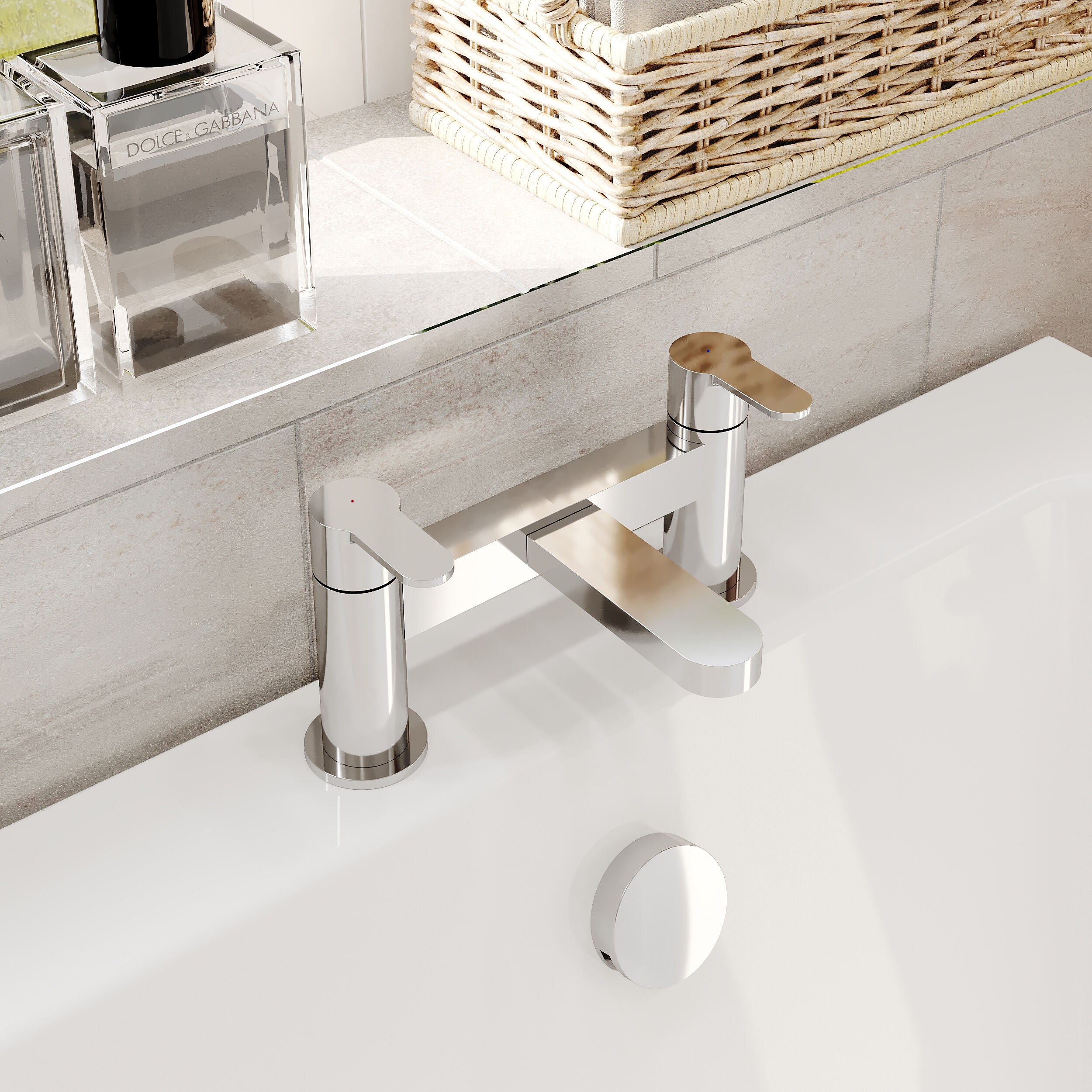 Astor Deck Mounted Bath Filler Tap