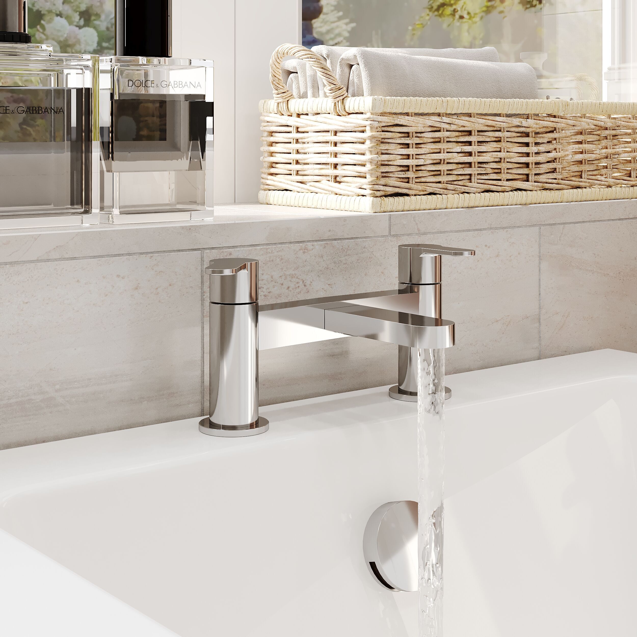 Astor Deck Mounted Bath Filler Tap