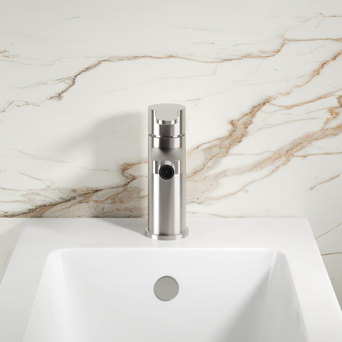 Astor Mono Bidet Mixer Tap With Pop-up Waste - Chrome