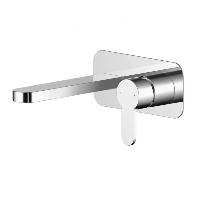 Astor 2 Hole Wall Mounted Basin Mixer Tap With Plate