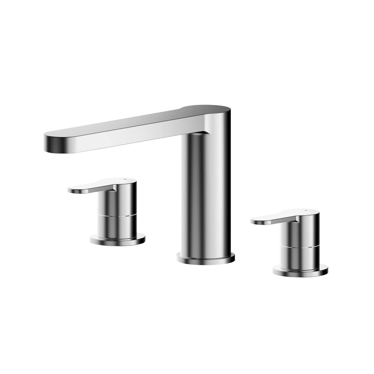 Astor 3 Hole Deck Mounted Bath Filler Tap - Chrome