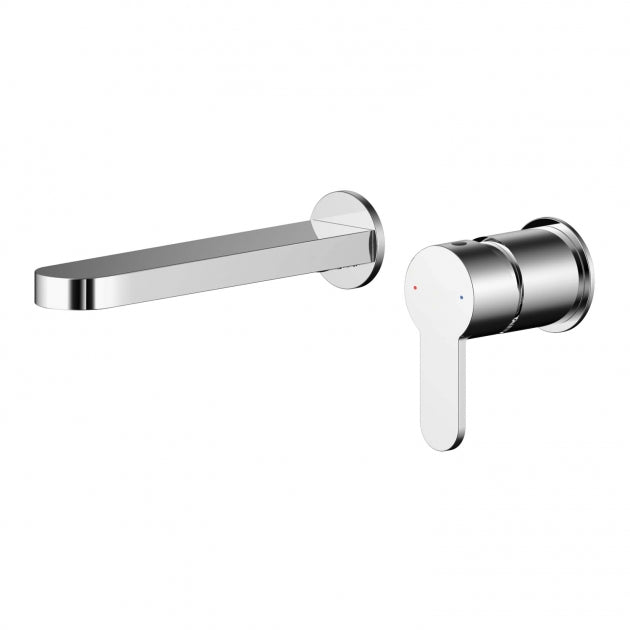 Astor 2 Hole Wall Mounted Basin Mixer Tap Without Plate - Chrome