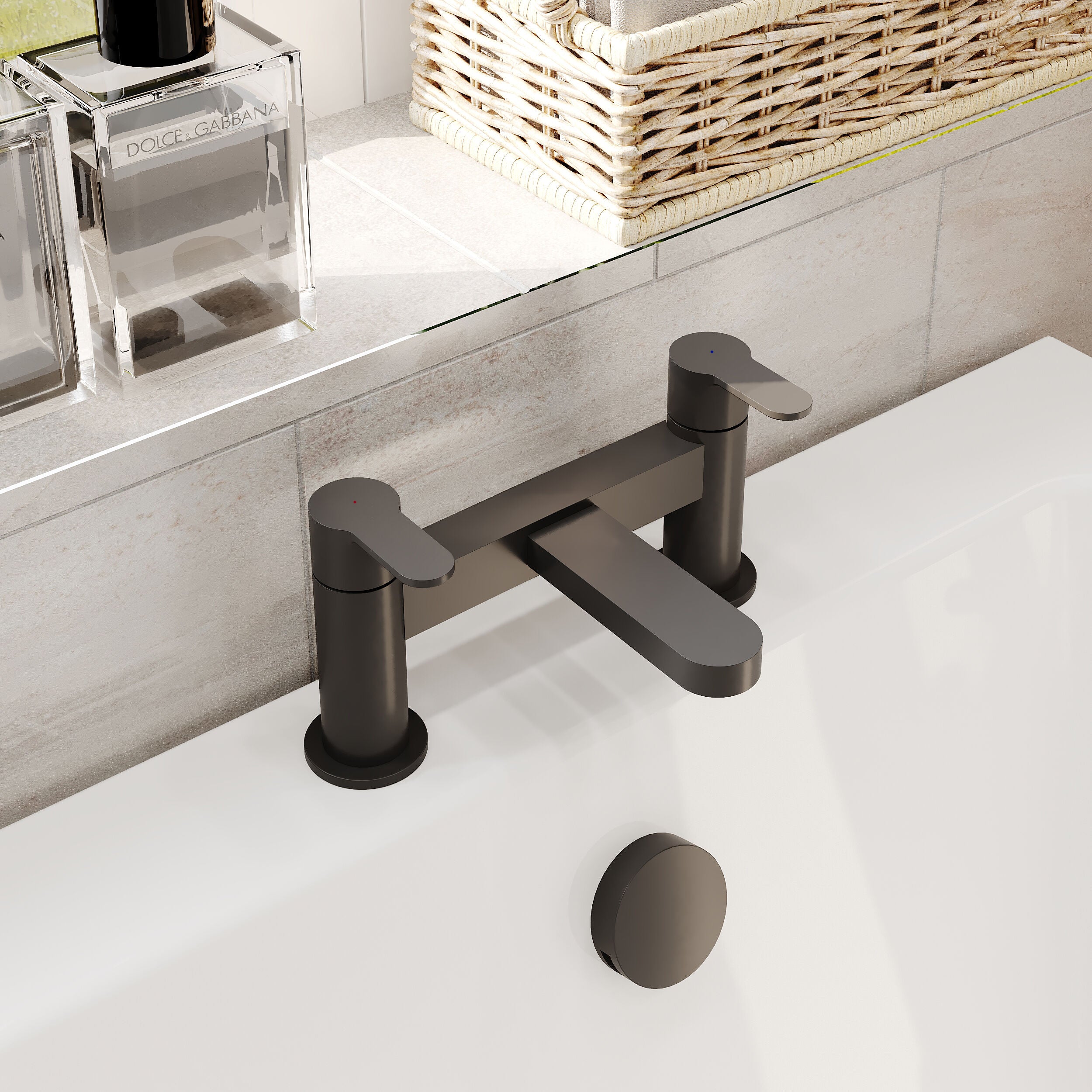 Astor Deck Mounted Bath Filler Tap