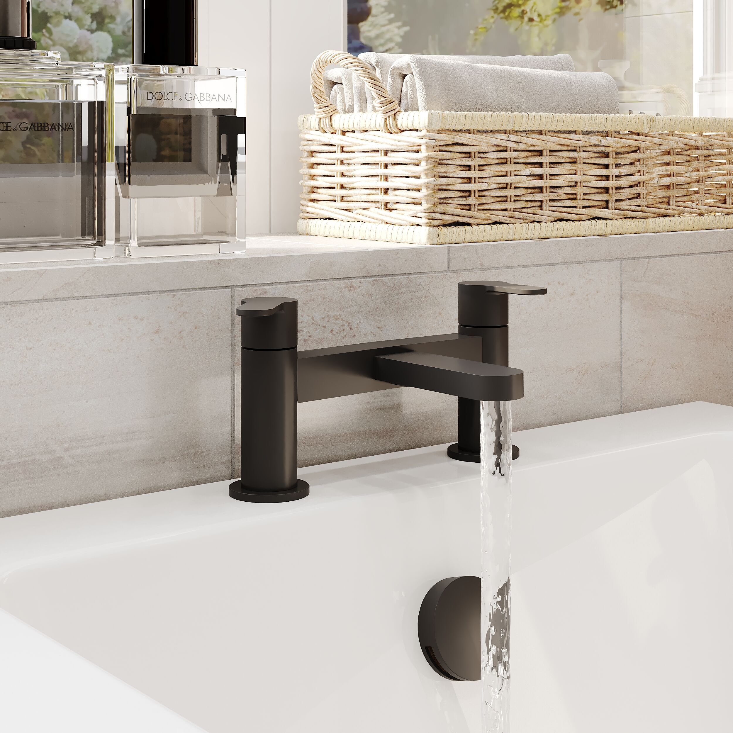 Astor Deck Mounted Bath Filler Tap