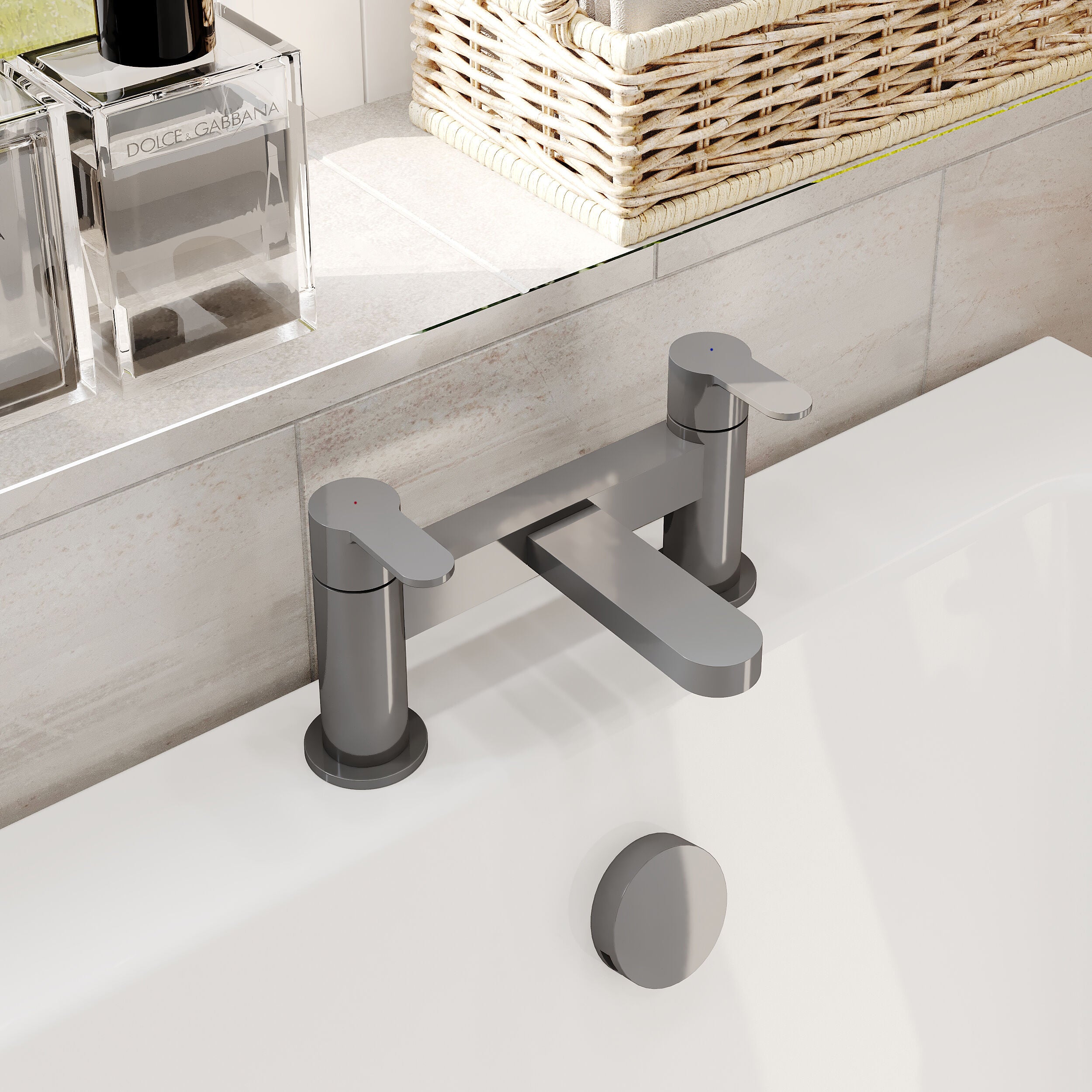 Astor Deck Mounted Bath Filler Tap