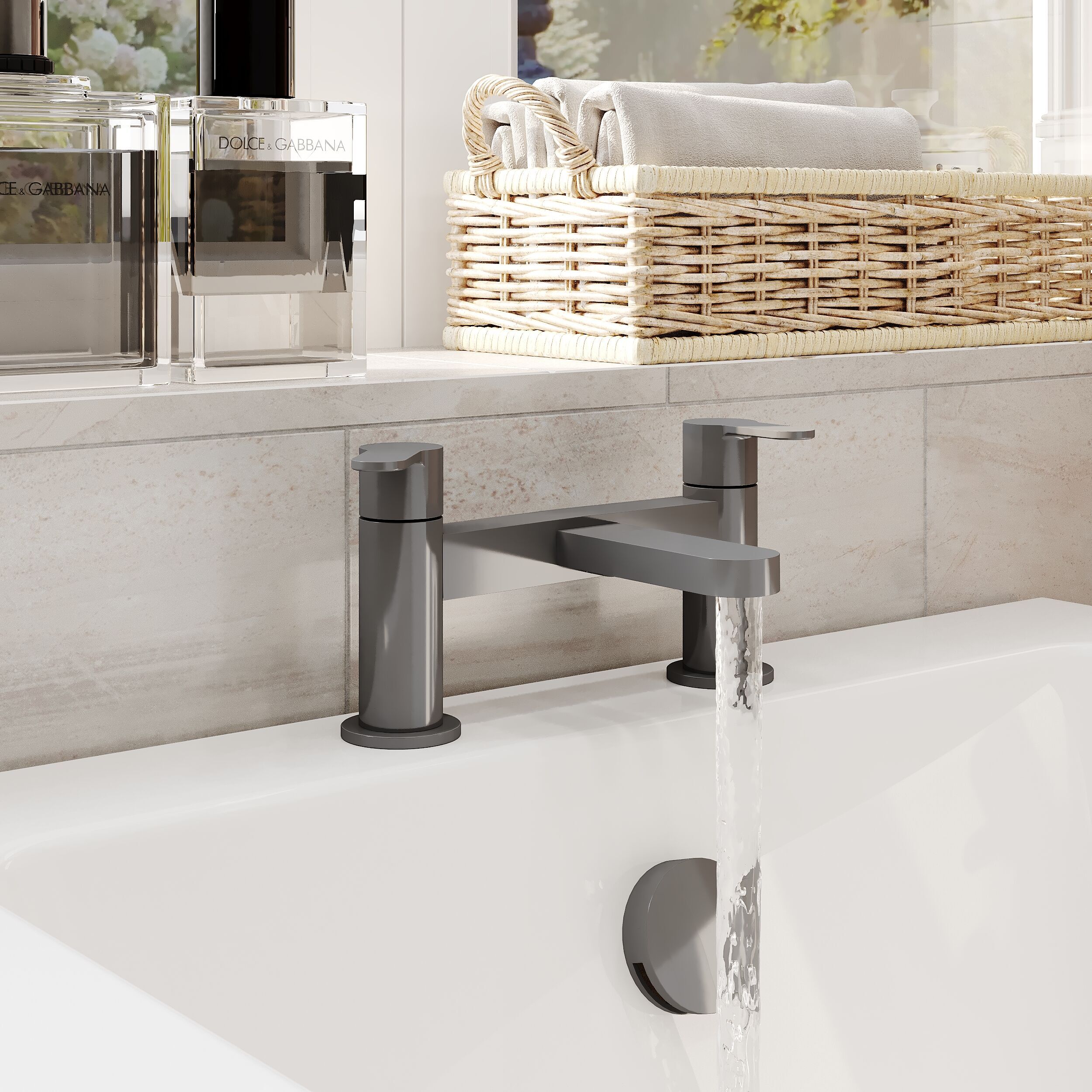 Astor Deck Mounted Bath Filler Tap