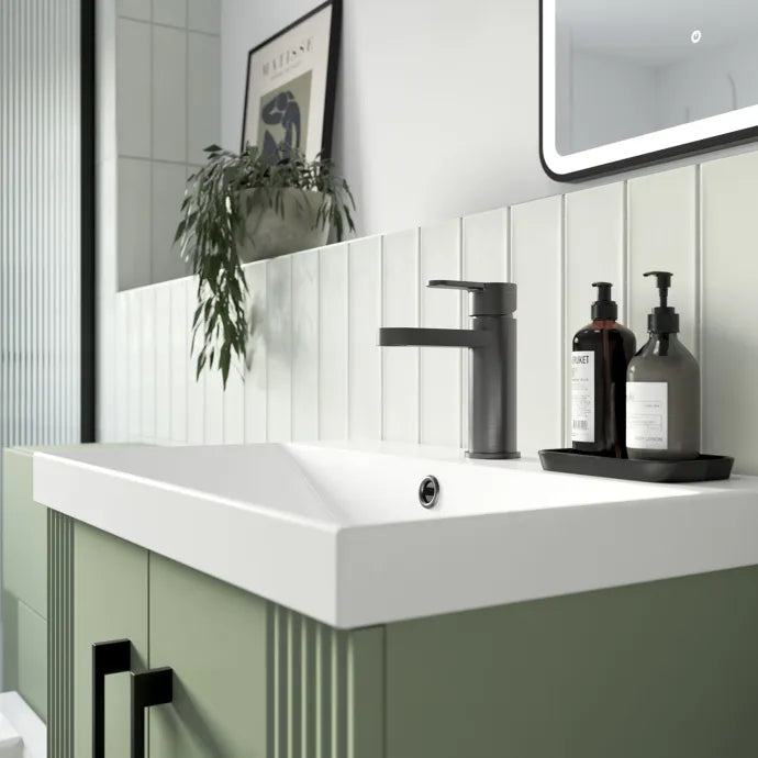 Astor Mono Basin Mixer Tap With Push Button Waste
