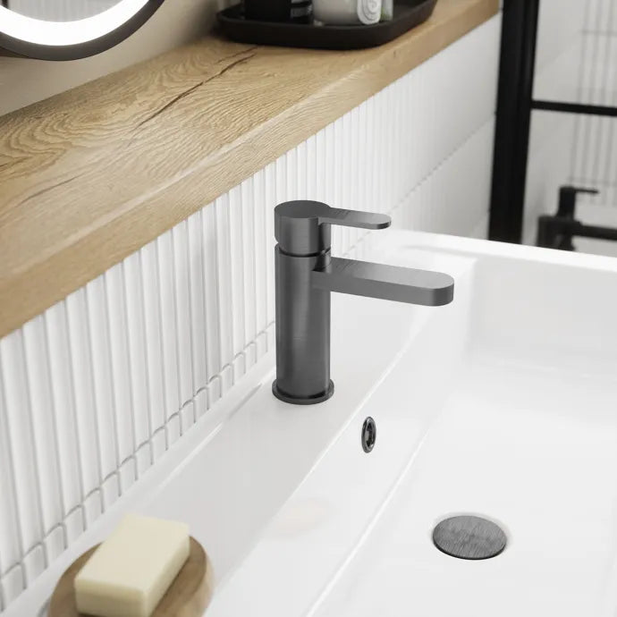 Astor Mono Basin Mixer Tap With Push Button Waste