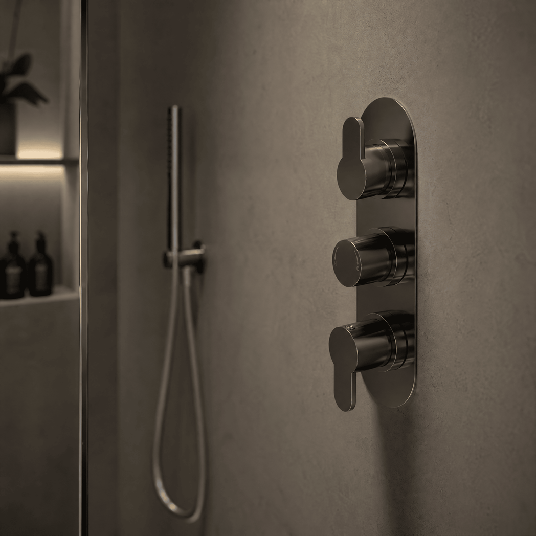 Astor Thermostatic 2 Outlet Concealed Shower Valve