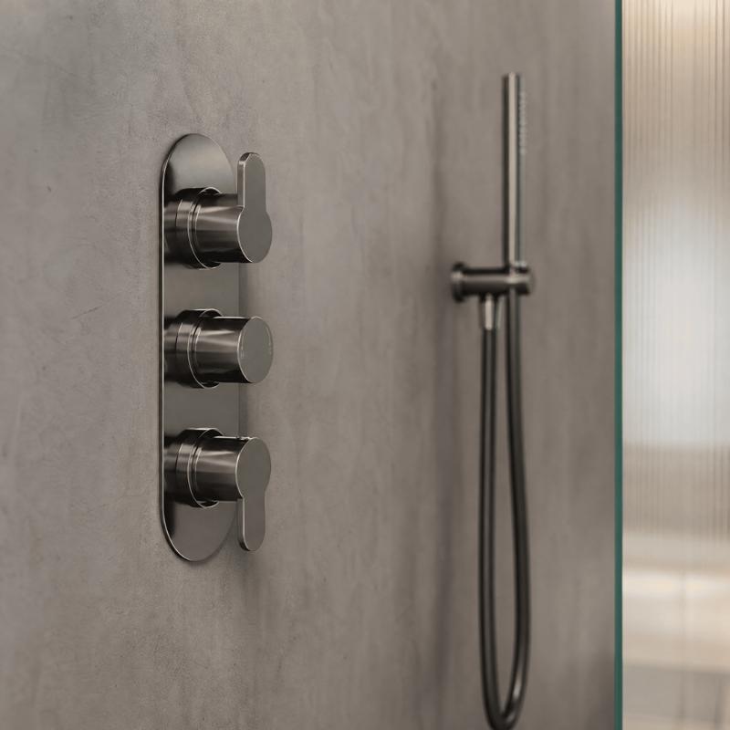 Astor Thermostatic 2 Outlet Concealed Shower Valve