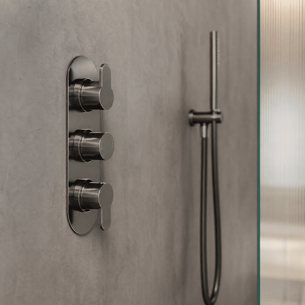 Astor Thermostatic 2 Outlet Concealed Shower Valve
