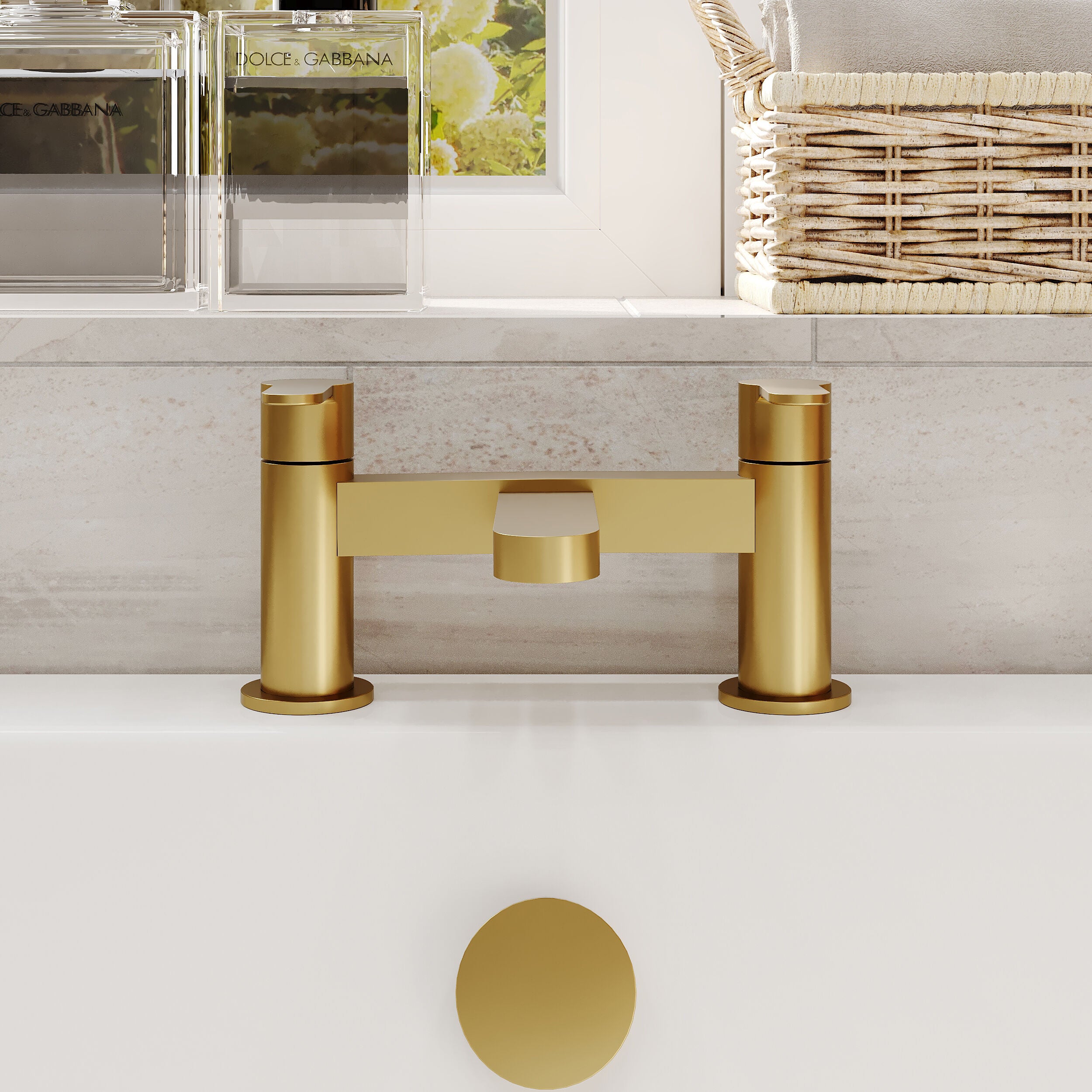 Astor Deck Mounted Bath Filler Tap