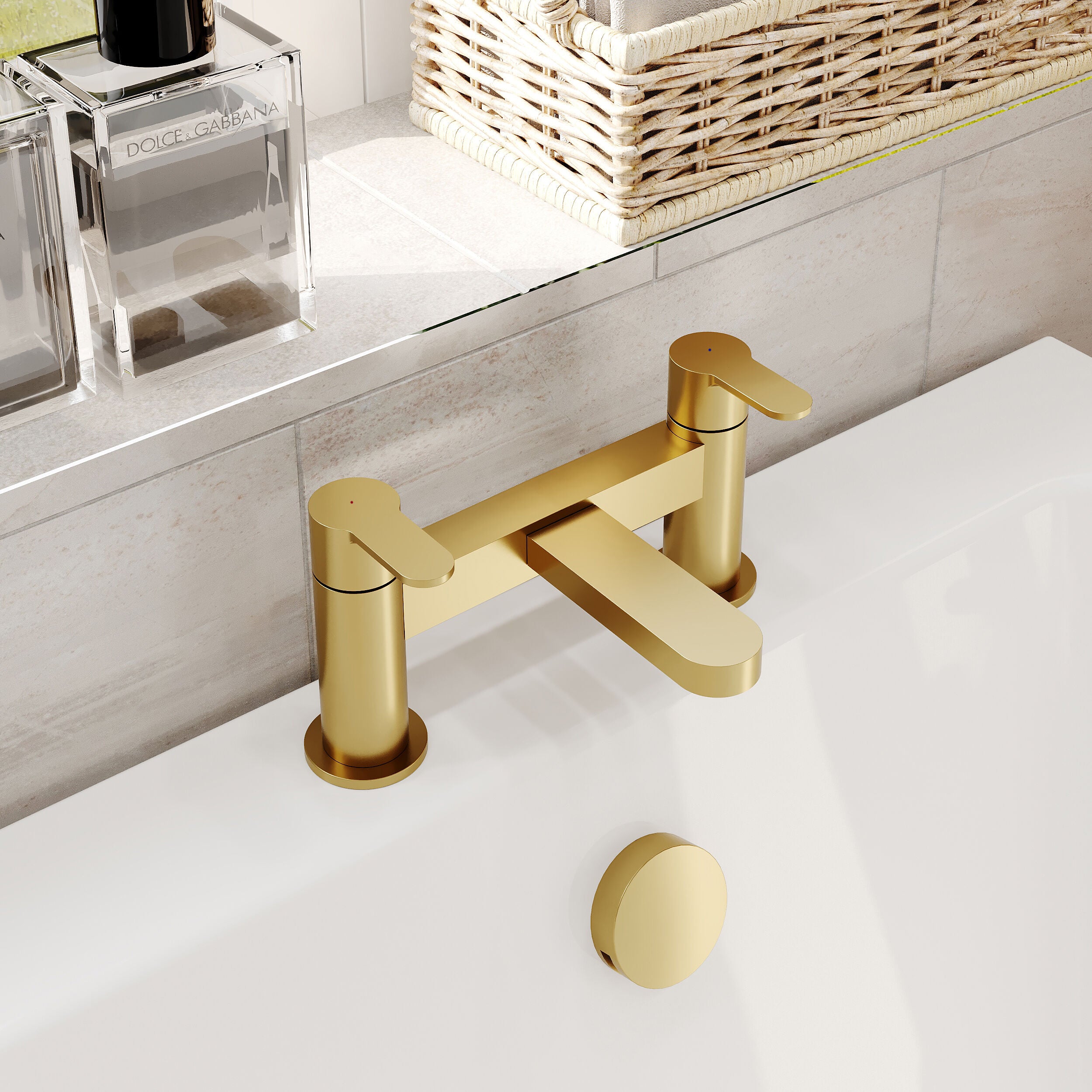 Astor Deck Mounted Bath Filler Tap