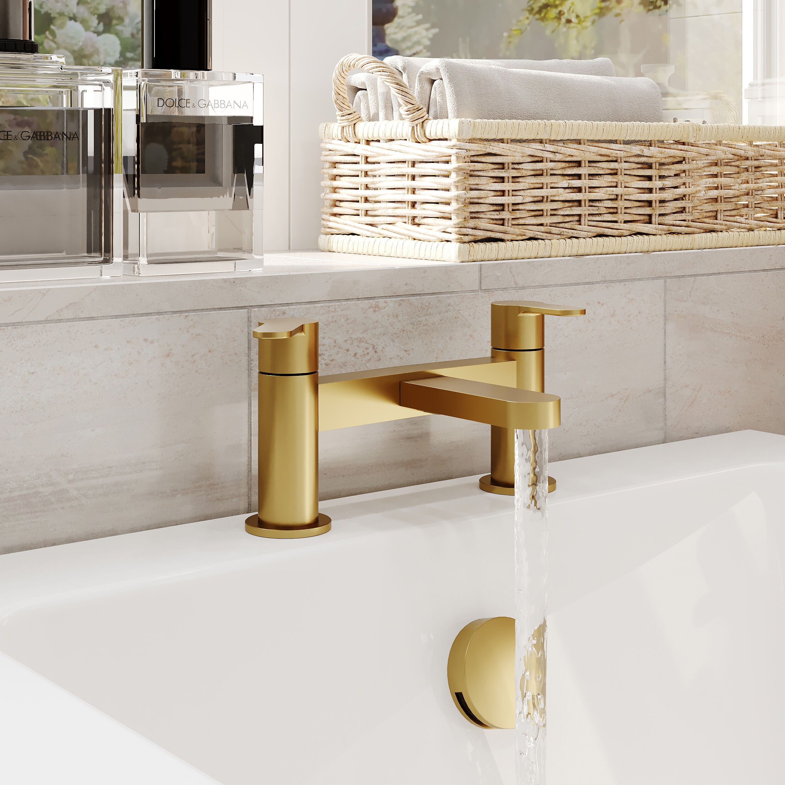 Astor Deck Mounted Bath Filler Tap