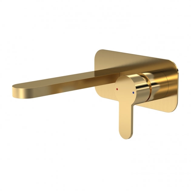 Astor 2 Hole Wall Mounted Basin Mixer Tap With Plate